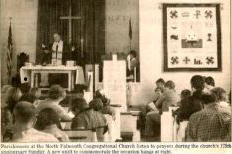 Historical image of church interior